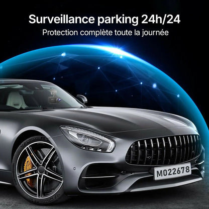 Dashcam 4K DX6 – Enregistrement Ultra HD avec caméras avant/arrière, vision nocturne et surveillance 24h/24